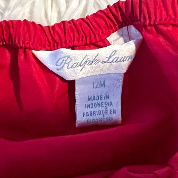 Ralph Lauren baby girl red dress - Picture 8 of 8